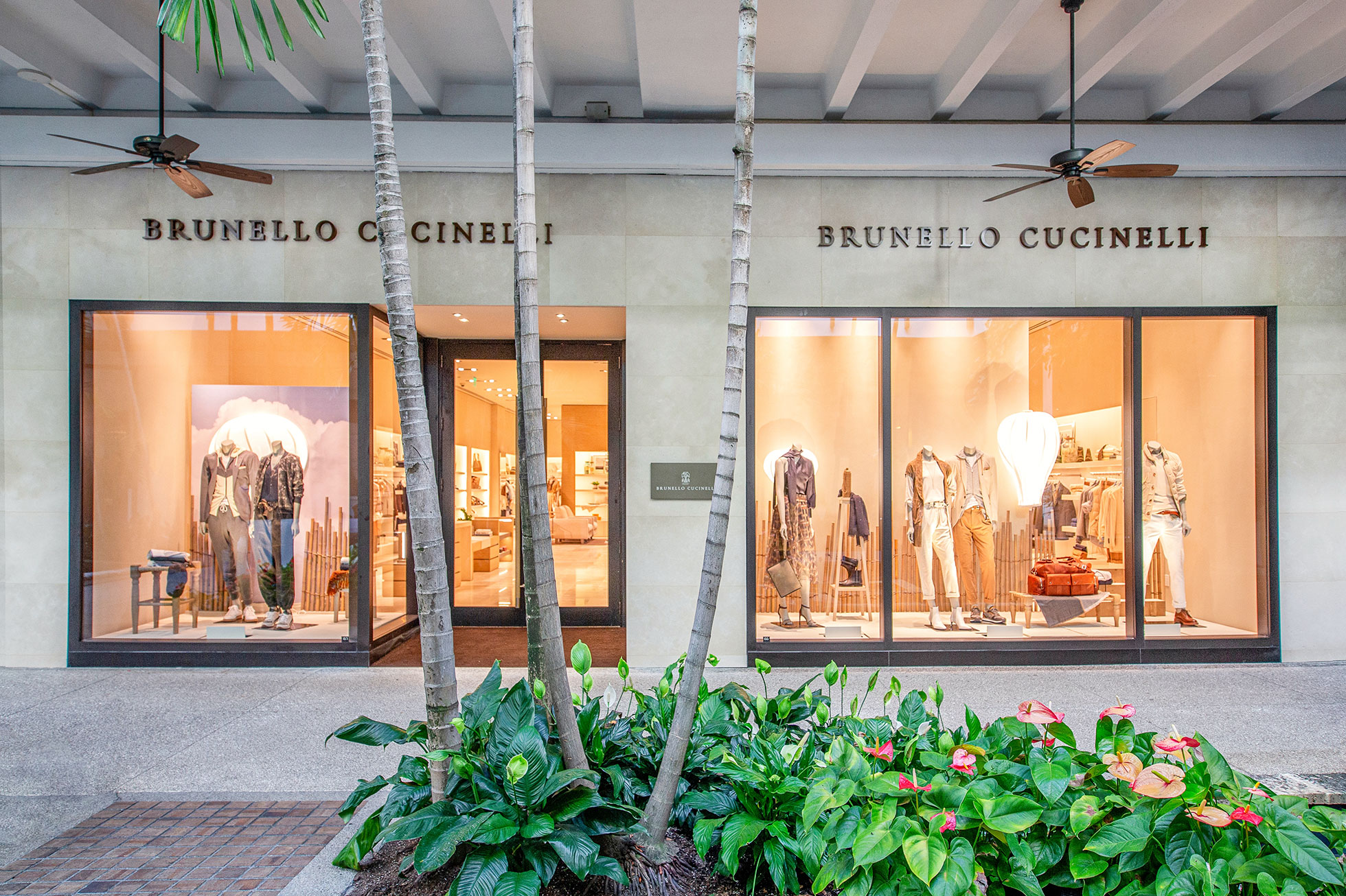 Brunello Cucinelli at Bal Harbour Shops Miami.