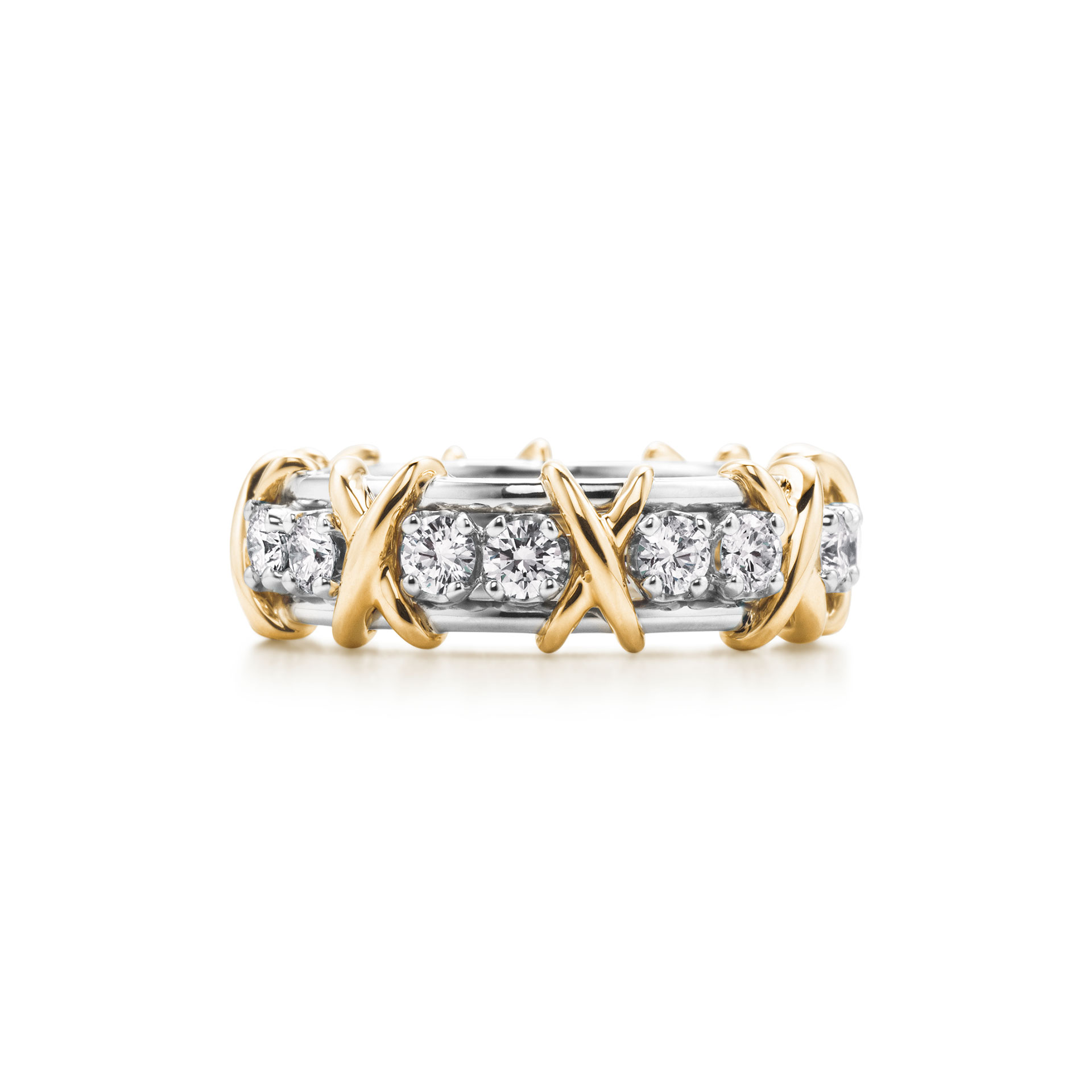 Tiffany & Co. Schlumberger® Sixteen Stone ring with diamonds
