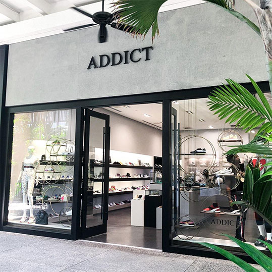 Addict store front