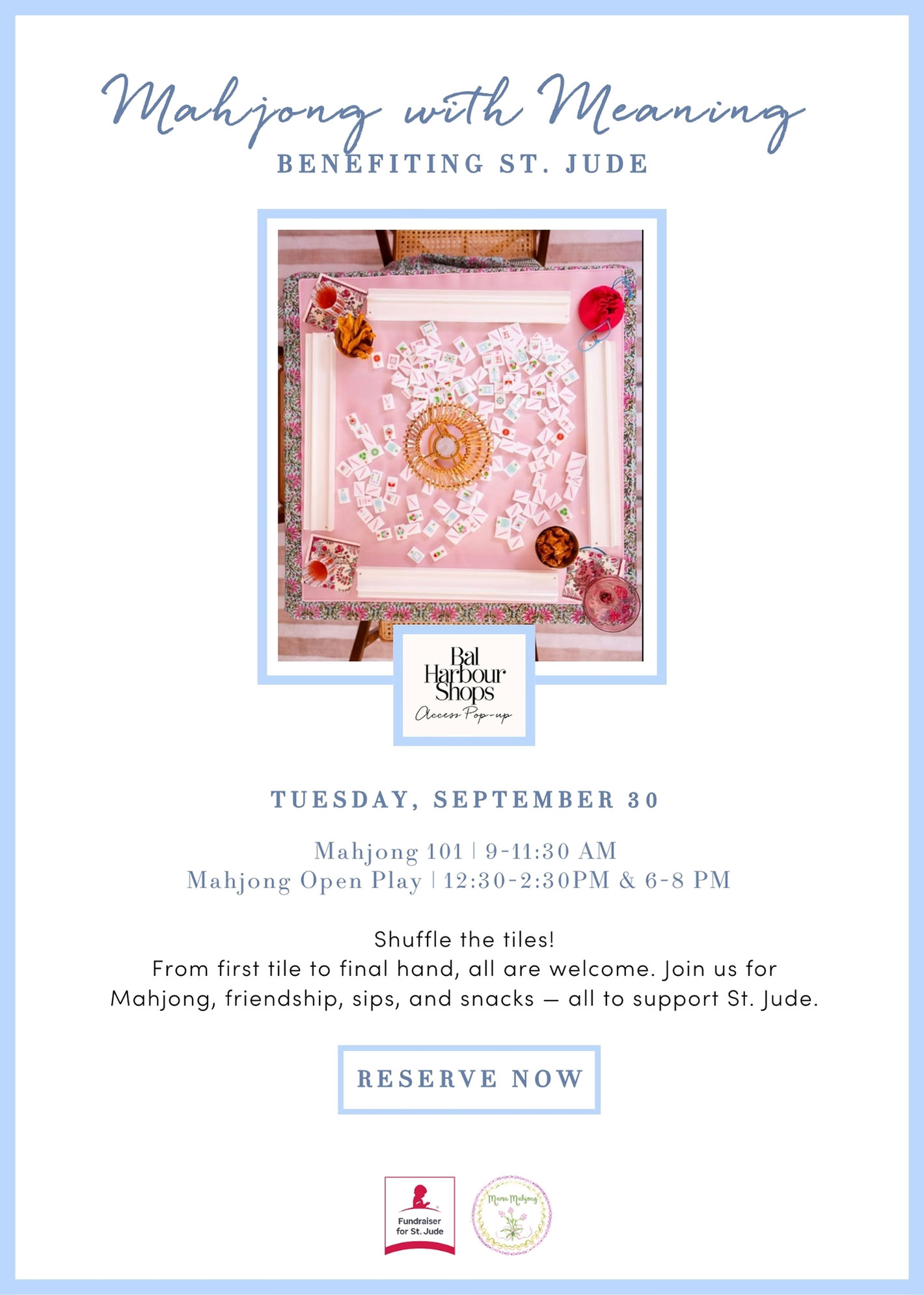 Mah Jong invitation